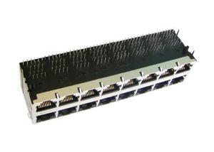 Wholesale J0B-0388NL Rj45 POE Connector 2x8 Stack Port Gigabyte Magjack LPJG87011CNL from china suppliers
