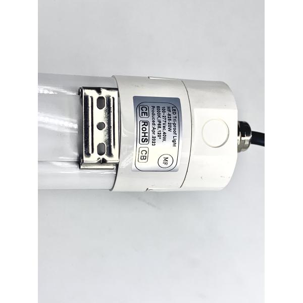 25W 60Watt 80W Waterproof IP65 LED Vapor Tight Light Fixture For Warehouse