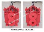 DUPLEX CRUDE OIL FILTER FOR FUEL OIL SEPARATOR EXPORT MODEL:FH-40A F7224