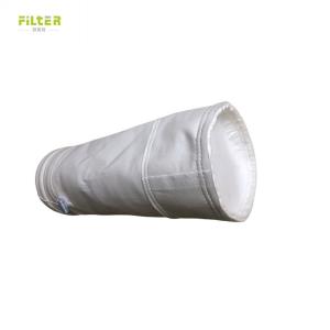 Wholesale Reforcement 100mm 450GSM~550GSM Medium Filter Polyester Filter Bag For Steel Plant from china suppliers