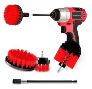 Wholesale 4 Pack Drill Scrubber Brush Multi Purpose Power Scrubber Cleaning Brush from china suppliers