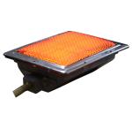 Flameless Ceramic Catalytic Bbq Burner 220*170MM 2.94KW Gas Infrared For