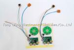 Plastic Square Greeting Card Sound Module For Business With Adjustable Sound