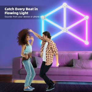 Wholesale Smart Home Creative Decor Lights With Music Sync Wi-Fi LED Wall Lights For Gaming Room, Living Room from china suppliers