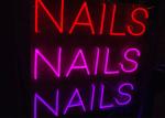 200cm Nail Logo Letter Led Neon Flex Sign EU Plug Custom Neon Bar Signs