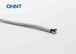 White Sheath PVC Insulated Wire , 3 Core PVC Flexible Cable RVV 0.5mm - 0.75mm