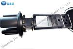 Black ABS 144 Core Fiber Optic Splice Box FTTB 1 In 6 Out Outdoor