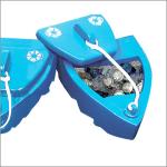 Travel Convenient Waterproof Floating Beer Cooler 9.5"Wx17"Dx23" H