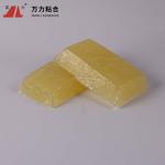 Thermoplastic Rubber Hot Melt Packaging Adhesives , Yellow Carton Sealing