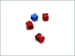 Wholesale Passive RFID Pigeon ID Rings , Pigeon Foot Ring ABS Material Environmental Friendly from china suppliers