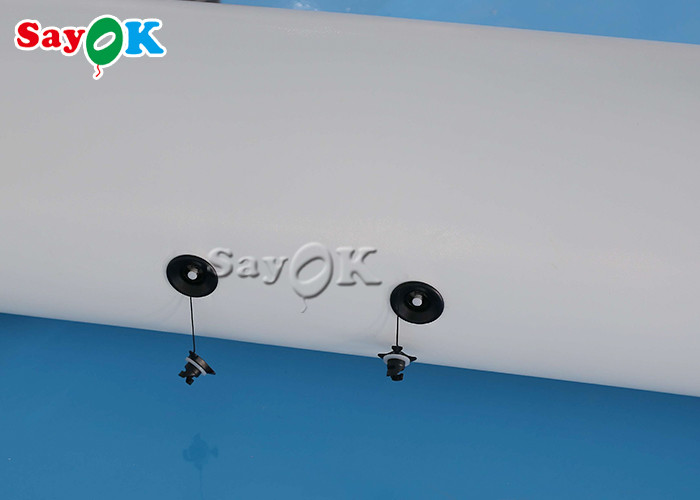 Large Inflatable Tent 0.55Mm Pvc Inflatable Air Tent Transparent Airtight Dome For Swimming Pool Cover