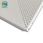 Weather Resistant 0.8mm Decorative Perforated Clip In Metal Ceiling Tiles