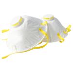 Anti Particulate Dust Face Mask , Dust Protection Mask Cone Shape 180 Degree