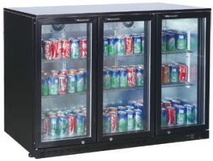 Wholesale 3 Glass Door Back Bar Under Counter Refrigerator With Hinged Swing Door from china suppliers