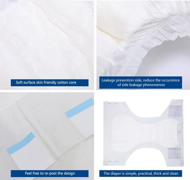 Plastic Material And Wireless Connectivity OEM Disposable Diapers For Incontinence Management