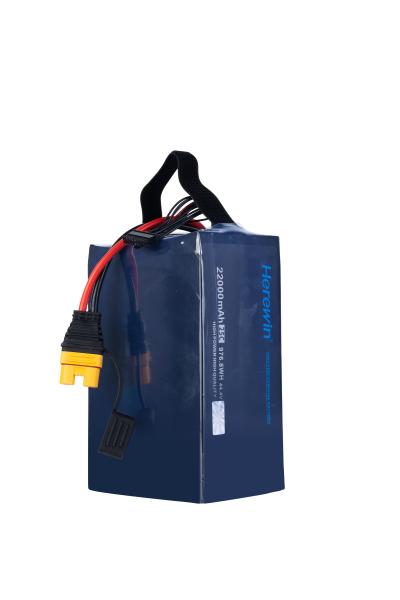 MSDS UN38.3 BIS Herewin 12s Lipo Battery Pack UAV Battery 22Ah 45.6V 25C Fast