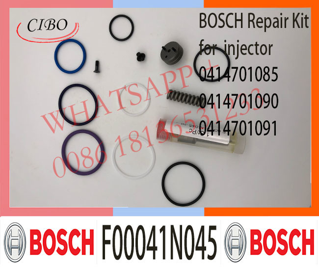 F00041N045 DIESEL SCANIA INJECTOR PARTS REPAIR KIT 0414701085 0414701090 0414701091 FOR SCANIA