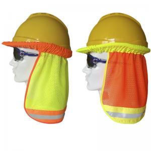 China SGS Weather Resistant Hard Hat Shade Accessories Universal Size Hard Hat Sun Shade on sale