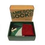 Socks Custom Retail Packaging Boxes With Silk Screen Logo Printing 14x10.5x4.5CM