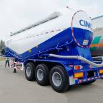 Aluminum Alloy 50T 30cbm Dry Bulk Tanker Trailer