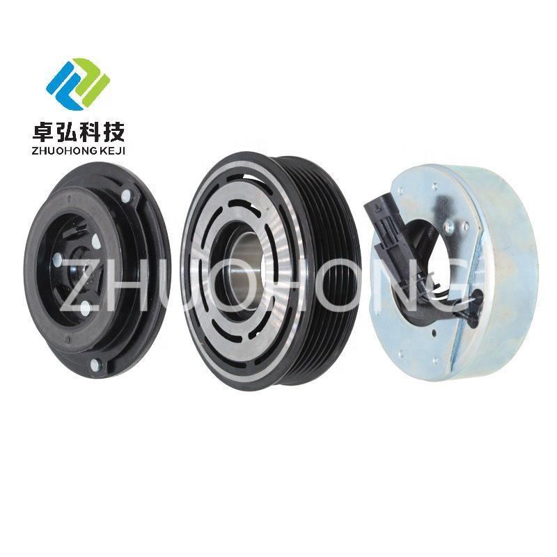 JH-COPUBK028 Auto AC Compressor Pulley Clutch Kit 6PK 123MM 12V For CHEVROLET SGM BLAZER SN4 650T