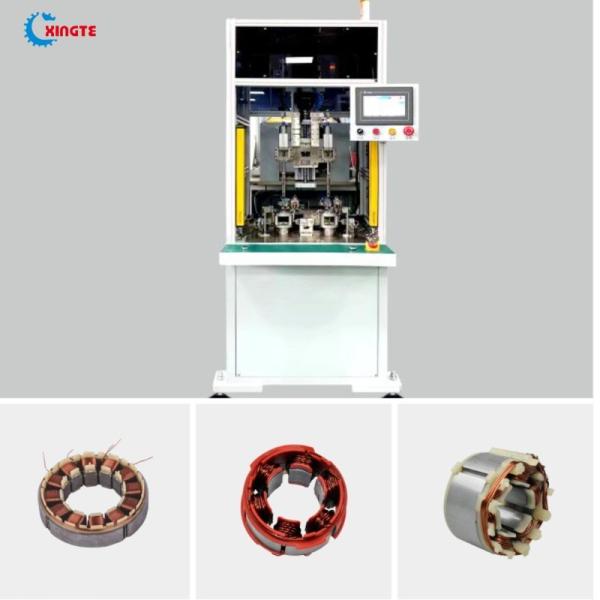 Dual Station Fully Automatic Needle Winding Machine Motor Stator Winding