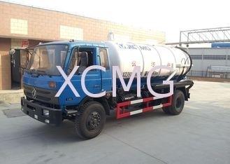 Low Oil Consumption Special Purpose Vehicles , Vaccum Septic Pump Truck For