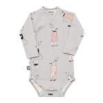 Printing Long sleeve Baby Series Rompers Oragnic Cotton Toddlers baby rompers