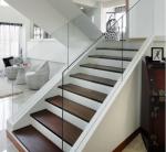 cheap smooth prefinished walnut stair treads