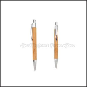 Wholesale Customed promotion Printed logo Eco Bamboo ballpoint pen business gift from china suppliers