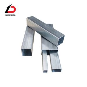 Wholesale European Standard Customized Size 20*20mm 40*40mm 60*60mm 80*80mm Galvanized Steel Square Tube/Pipe from china suppliers