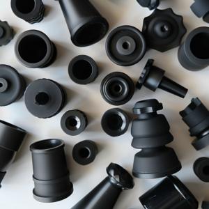 Wholesale Customized Tensile Strength Black Rubber Parts for Automotive from china suppliers