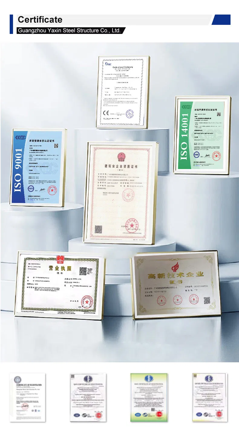 Modern Steel Frame Flat Pack Container House for Office Workspaces