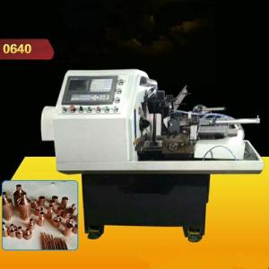 Wholesale Safe Hydraunic Lathe Turning Machine , Automatic Pipe Shrink Mouth Machine For Brass Ball Valve from china suppliers