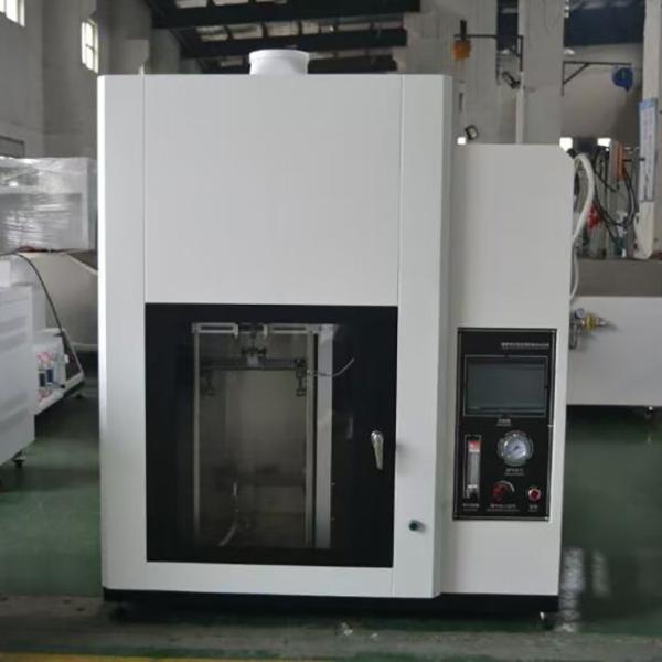 ISO 6722 Fire Testing Equipment Automotive Single Wire Cable Tilting Combustion Tester