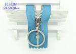 Heavy Duty Metal Jacket Zippers 3# / 4# / 5# , 20 / 25 / 30 Inch Y Teeth Metal