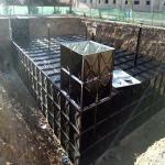 Bolted Harvest Underground Rainwater Tank , Bdf Dipped Black Water Container
