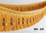 Handmade fashionable chain beads lace tassels fringes for curtain/sofa/pillow