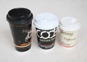 Wholesale Insulated Double Wall Paper Cups Disposable Drinking Cups For Wedding / Party / Meeting from china suppliers
