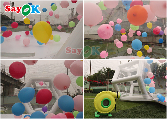 2m 5m Bubble Bounce House Room Inflatable Clear Domes Kids Bouncy Tent