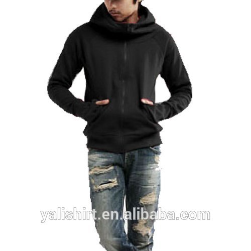 Wholesale blank fashionable custom made windproof thumb holes hoodies