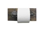 Decorative Vintage Style Industrial Pipe Toilet Paper Holder Toilet Floor Flange