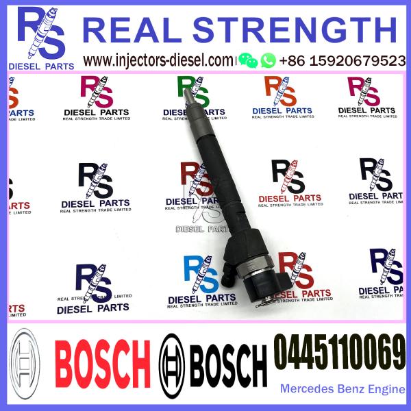 Diesel Fuel Common Rail Injector 0445110069 0986435164 For Mercedes-Benz 2.2CDi