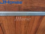 Swivel Doors Horse Stable Exterior Steel Frame Black Powder Coated