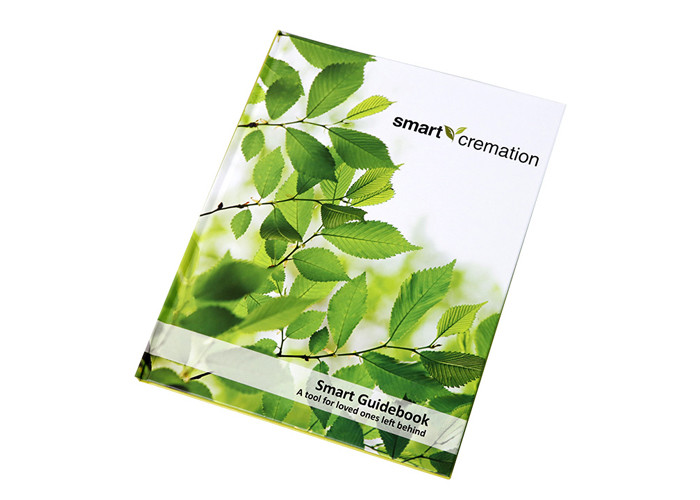 Cardboard Hardcover Book Printing Matt Art Paper With 3mm Bleed Position