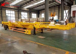 Wholesale Yellow Color Terminal Trailer Double Axles Container Transport For Truck from china suppliers