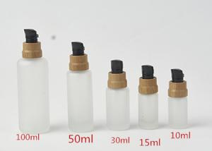 Wholesale Recyclable Frosted Cosmetic Bottles 15ml 30ml 50ml For Lotion Eye Cream from china suppliers