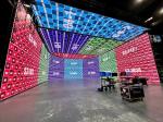 Rental Transparent LED Screen 1/16 Scanning 250*250mm Module For Commercial