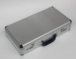 Middle Size Aluminum Gun Case Silver Aluminum Diamond Handgun Box