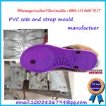 Commercial Colorful Flip Flop Mould With PVC Strap And EVA Sole